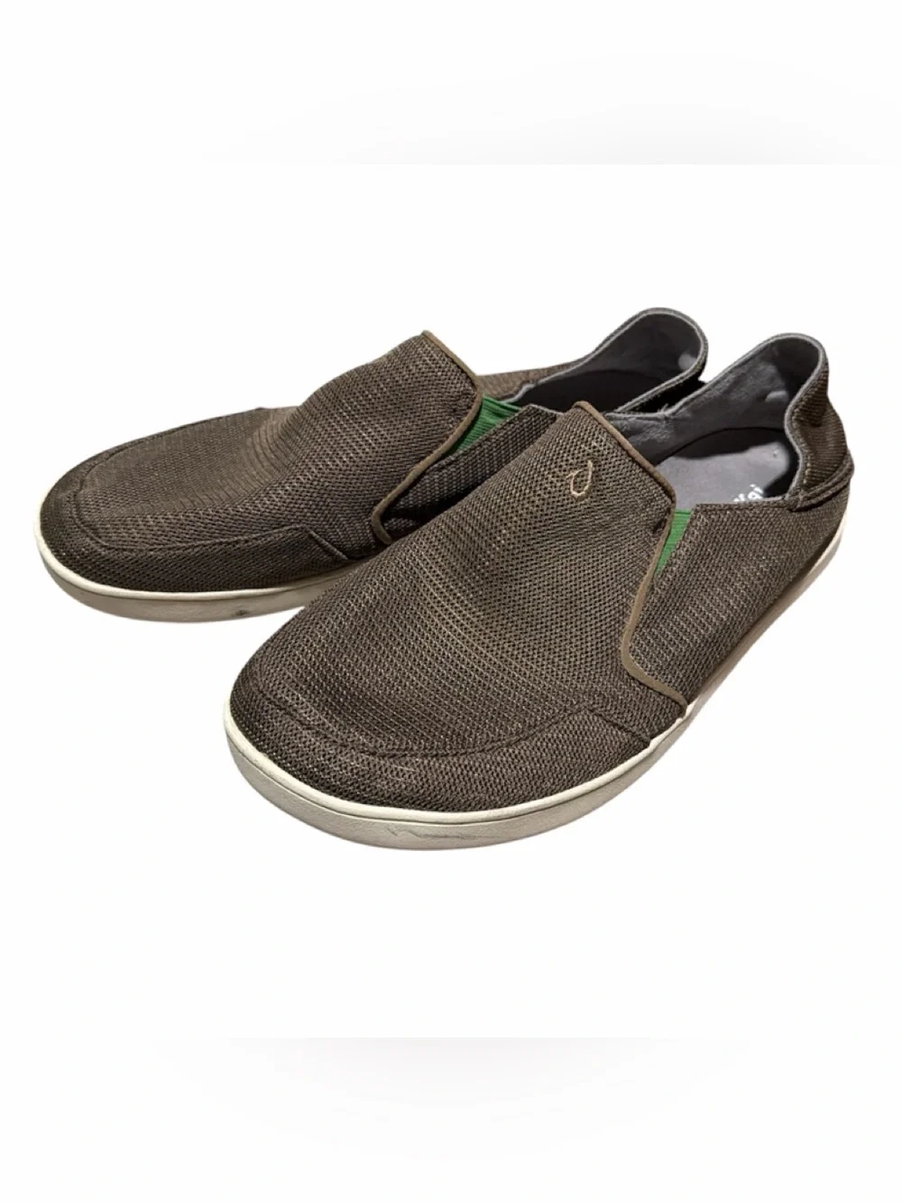 OluKai Men's Nohea‎ Mesh Slip-On Shoes in Mustang